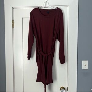 Torrid Burgundy mini dress